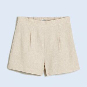 Madewell Clean Pull-On Shorts in 100% Linen